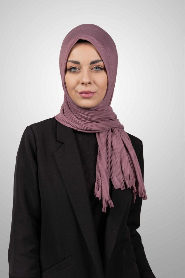 Pratik Pliseli Açık Gül