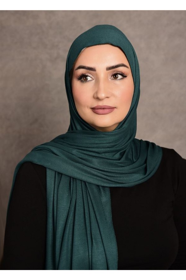 Penye Şal Zümrüt Yeşili