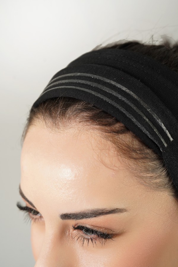 Silikonlu Kaymaz Bandana & Bone – Spor ve Günlük Kullanım/Standart Beden