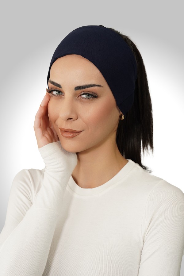 Silikonlu Kaymaz Bandana & Bone – Spor ve Günlük Kullanım/Standart Beden