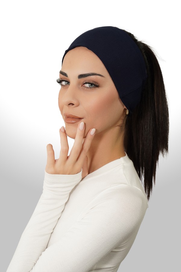 Silikonlu Kaymaz Bandana & Bone – Spor ve Günlük Kullanım/Standart Beden