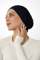Nefes Alan Fileli Klimalı Bone – Önü Dikişsiz, Günlük ve Spor Kullanım İçin Lacivert Rengi